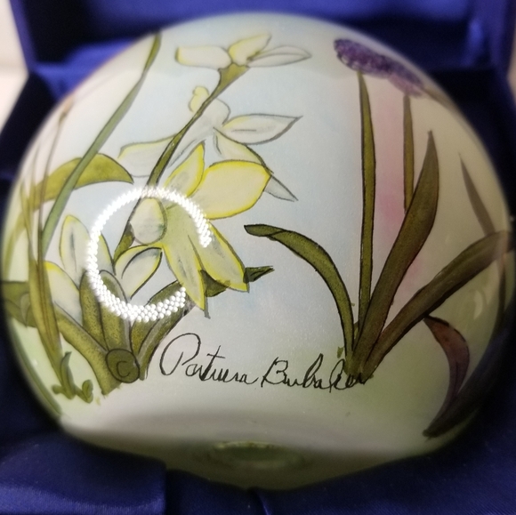 Ne'Qwa Art Tealight Collection Reverse Painted By Artist Patricia Brubaker - Picture 7 of 10